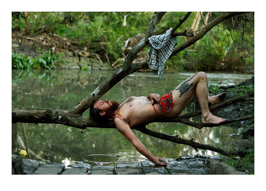 Eric Bridgeman, David (with Bilum), 2013