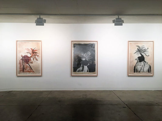 Blind Faith, an exhibition by Martin King at Gallerysmith, install view