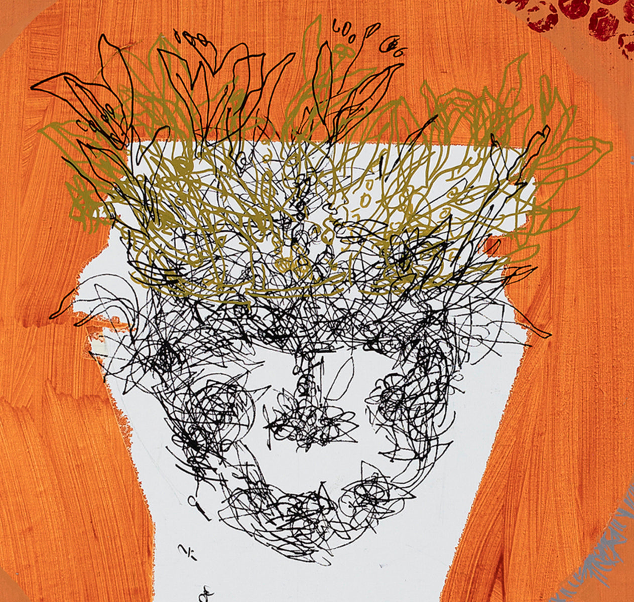 Hera - Dust Cover Prue (after Empress Irene, Byzantine Mosaic, 12th century, Hagia Sophia, Istanbul)