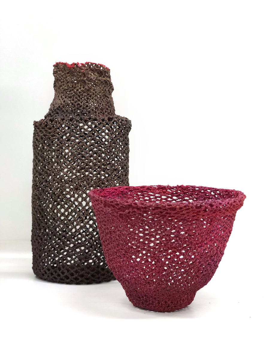 Small Crimson Shadow Bowl | Emma Davies