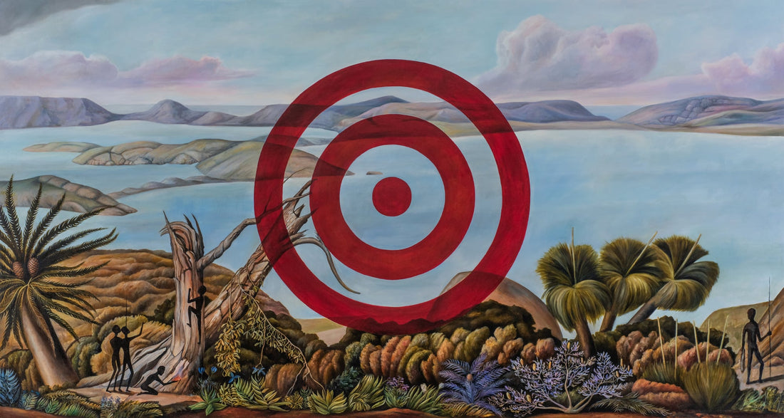 Christopher Pease, Target 3, 2018, 155x290cm