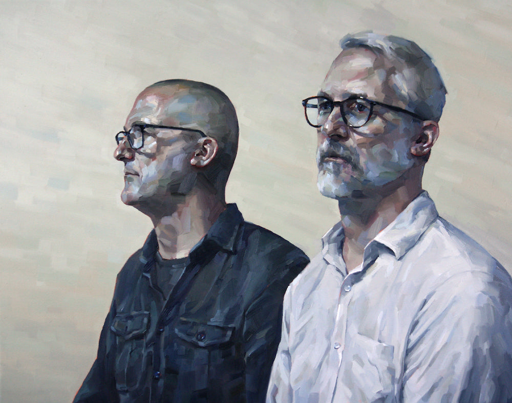 Keith Burt winner of 2020 Brisbane Portrait Prize
