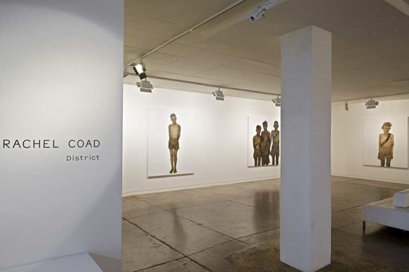 Rachel Coad's exhibition District, installed at Gallerysmith in Melbourne