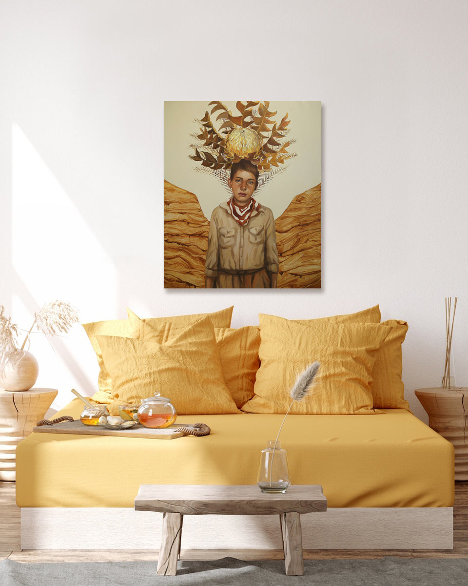 Boy and Birds Nest Banksia