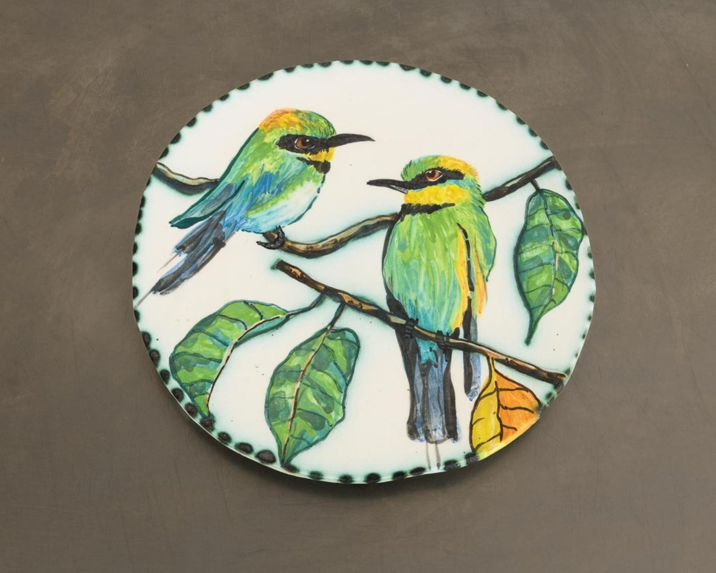 Rainbow Bee-eater Wall Plate
