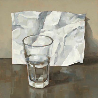 Glass with Paper