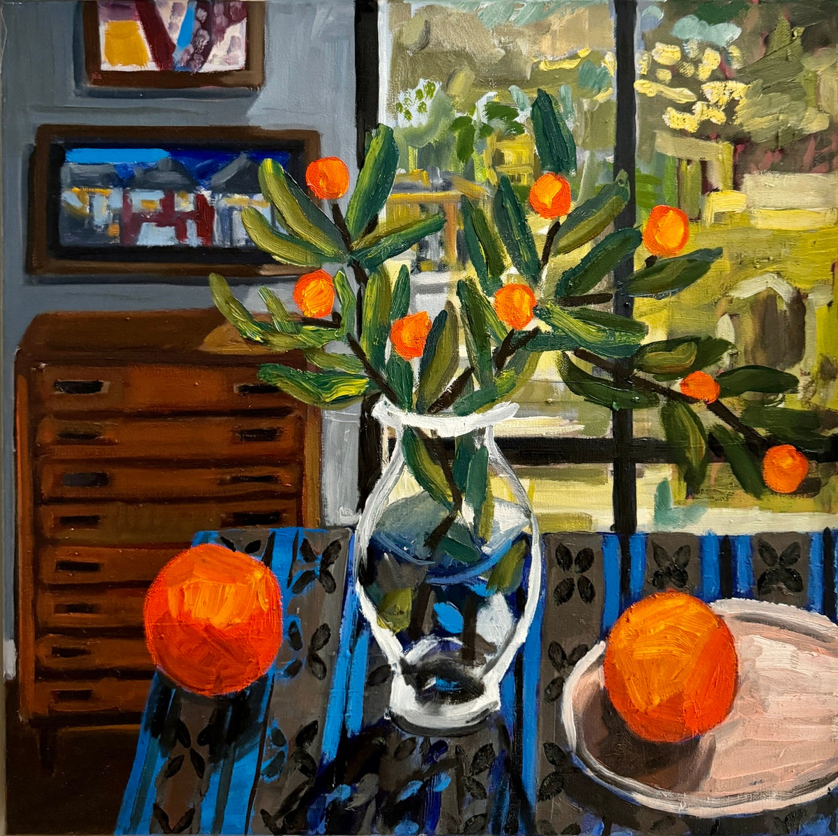 Interior with Oranges and Cumquat