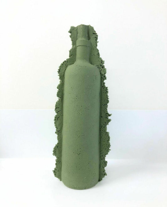 Short Neck Bottle, fern | Kristin Burgham