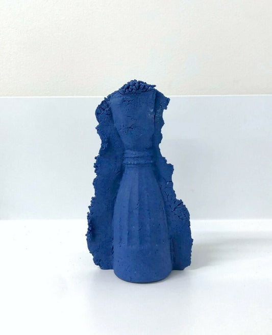 Rocket Bottle, cobalt blue | Kristin Burgham