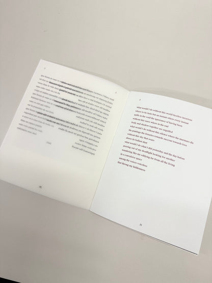 Samuel Beckett 4 Poems, translated poems with artworks by Ian Friend