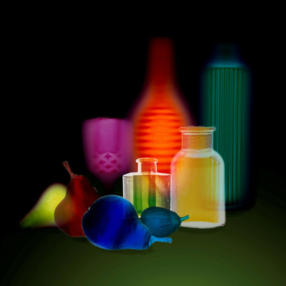 Afterimage: blue/green