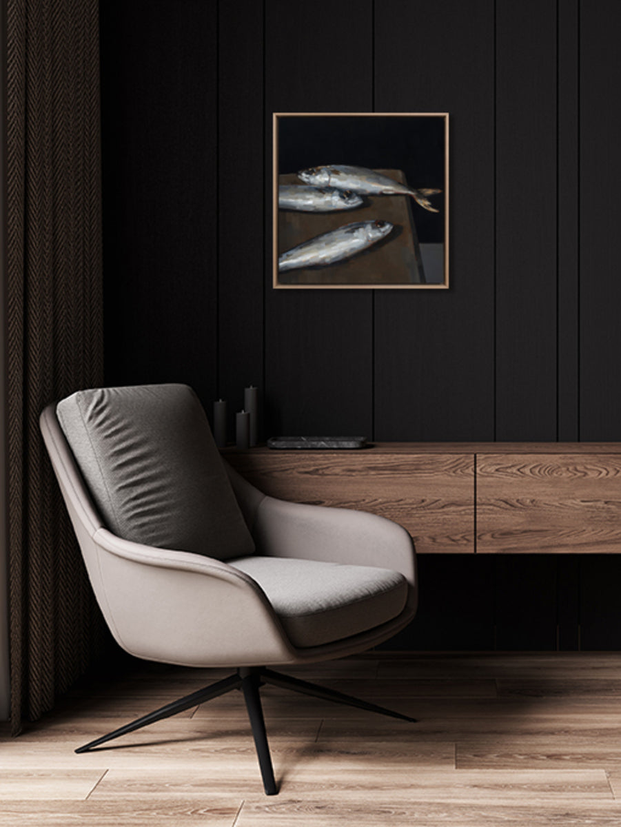 Fish on Stool
