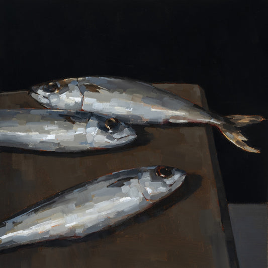 Fish on Stool