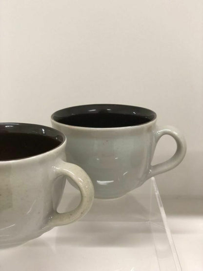 Pair of Feldspathic Glazed Mugs | Neville French