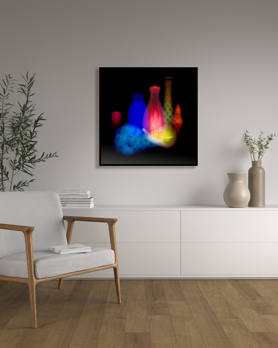 Afterimage: pears/grapes