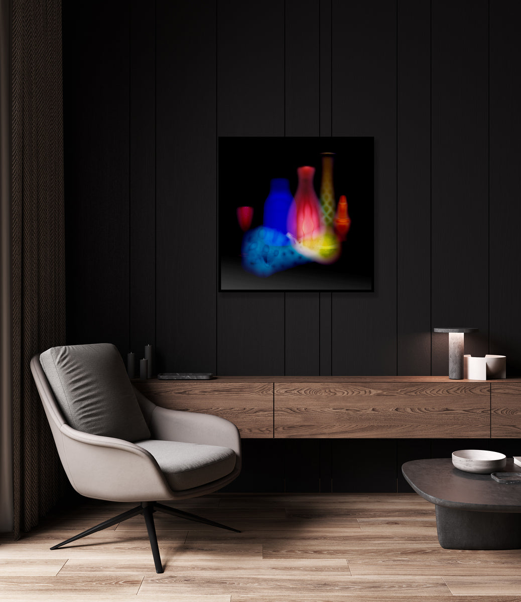 Afterimage: pears/grapes