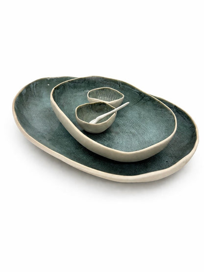 Rockpool 5-piece platter set | Tracy Muirhead