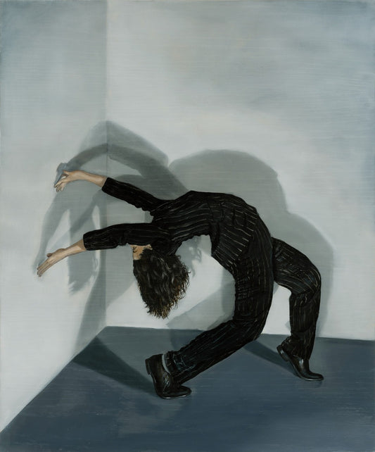 Between standing and falling