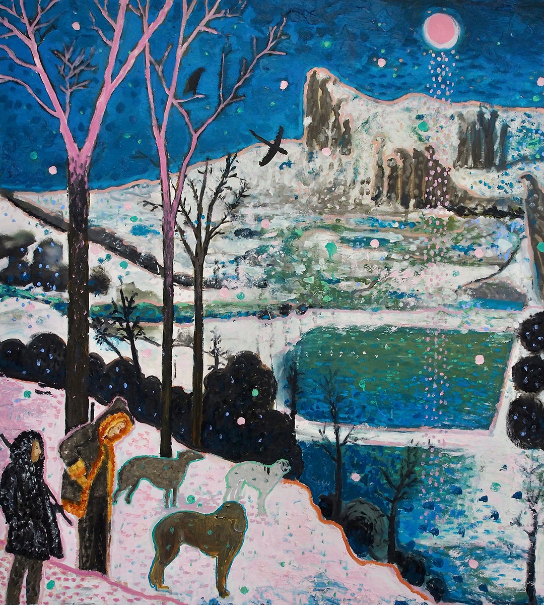 Hunters in the Snow I (after Pieter Bruegel the Elder)