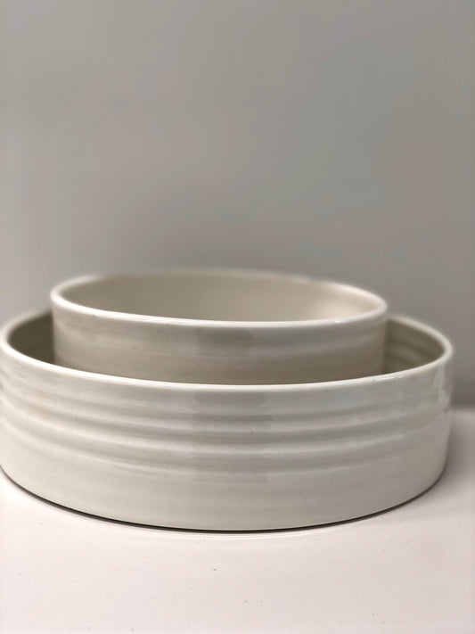 Medium flat based bowl | Kris Coad