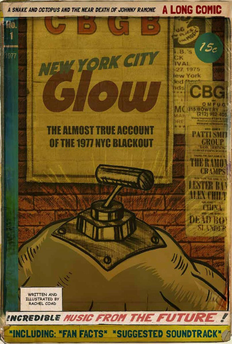 New York City Glow | graphic novel by Rachel Coad