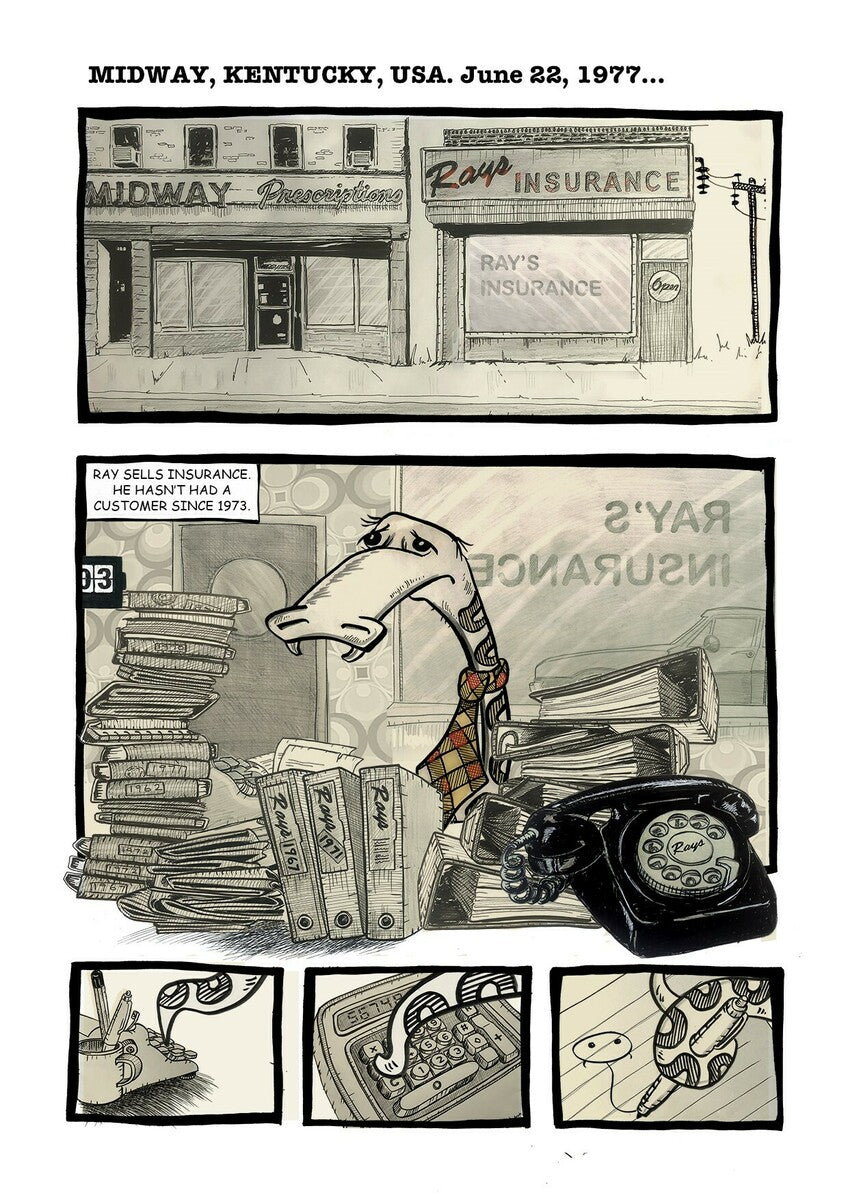 New York City Glow | graphic novel by Rachel Coad