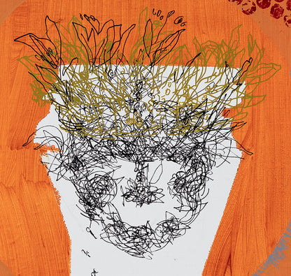 Hera - Dust Cover Prue (after Empress Irene, Byzantine Mosaic, 12th century, Hagia Sophia, Istanbul)