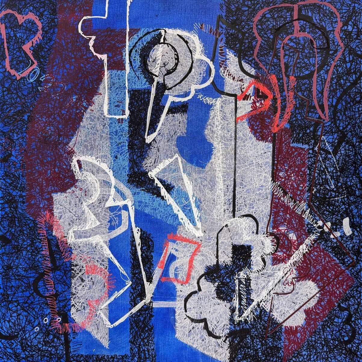 Deconstruction Reconstruction (after Composition on Glass by Maria Nicz-Borowiakowa,1925)