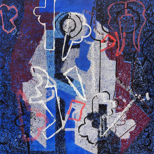 Deconstruction Reconstruction (after Composition on Glass by Maria Nicz-Borowiakowa,1925)