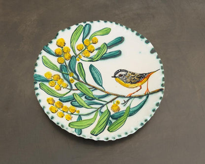 Spotted Pardalote Wall Plate