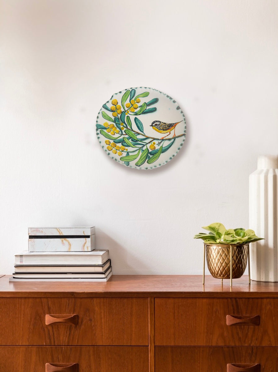Spotted Pardalote Wall Plate