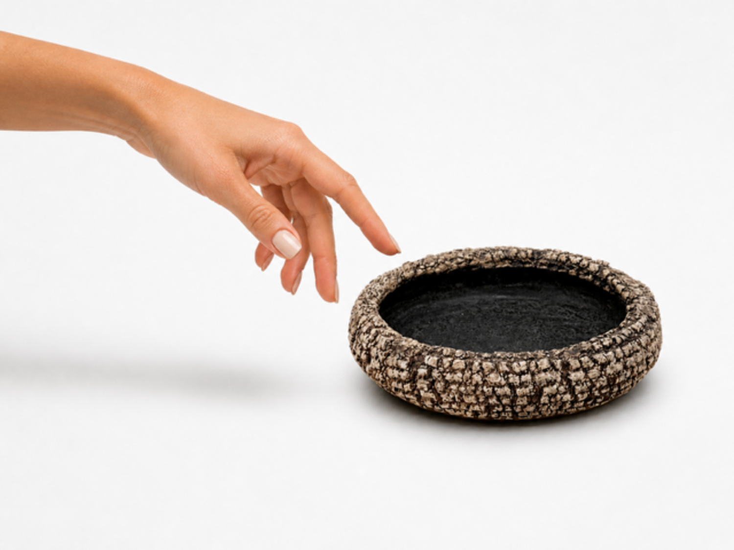 Cracked earth dish | Sarah Schembri