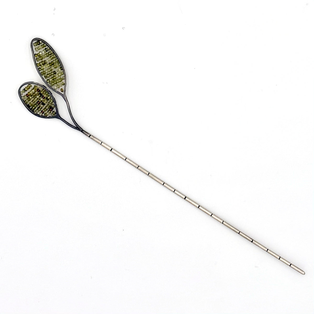 Leaf hair/hat pin | Anna Davern