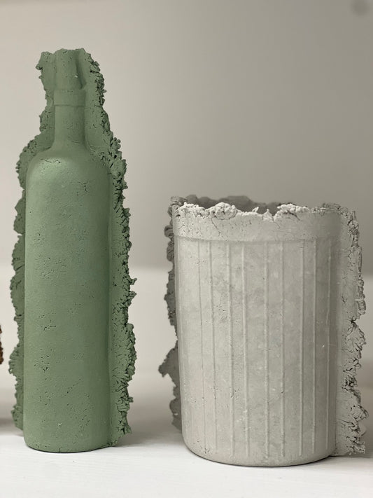 Line Vessel, concrete | Kristin Burgham