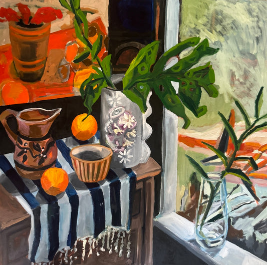 Quiet Corner with Still Life and Vase