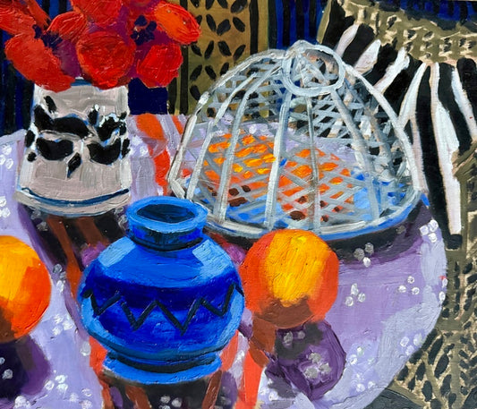 Kate Nielsen | Still Life with Blue Vessel